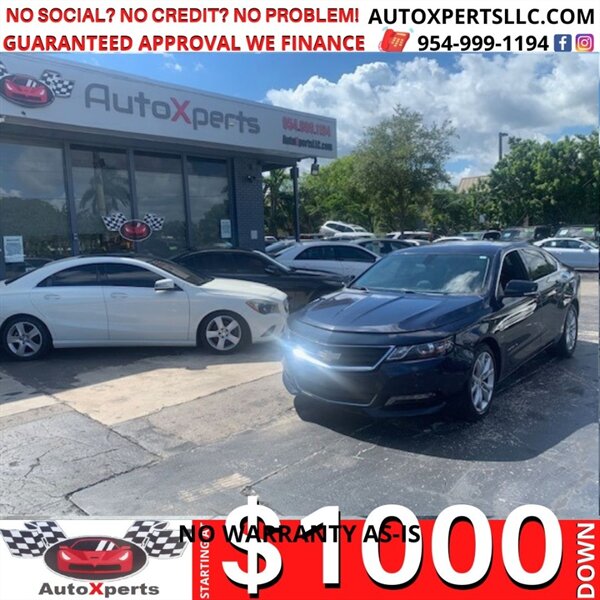 2019 Chevrolet Impala LT  Up To 12 MONTHS 0% - SAME AS CASH - Photo 1 - Wilton Manors, FL 33311