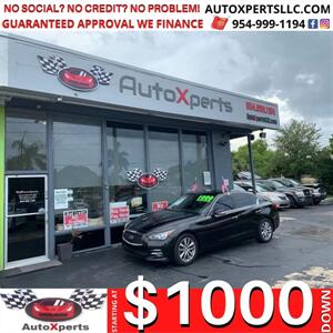 2015 INFINITI Q50 Sport  6 MONTHS SAME AS CASH - Photo 1 - Wilton Maners, FL 33311