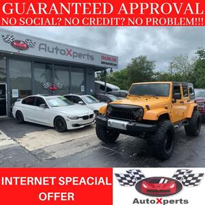2012 Jeep Wrangler Sahara  Up to 12 MONTHS SAME AS CASH SUV