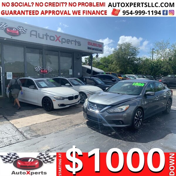 2018 Nissan Altima 2.5 S  Up To 12 MONTHS SAME AS CASH