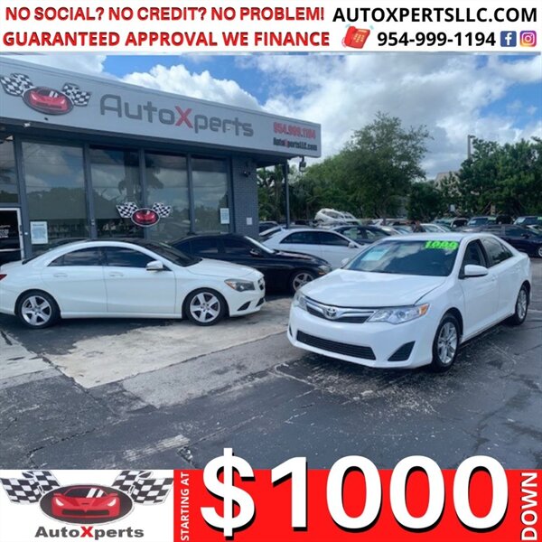 2012 Toyota Camry LE Up To 12 MONTHS 0% - SAME AS CASH - Photo 1 - Wilton Manors, FL 33311