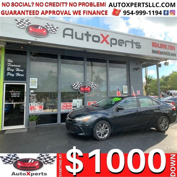 2015 Toyota Camry SE  up to 12 month 0%- same as cash - Photo 1 - Wilton Manors, FL 33311