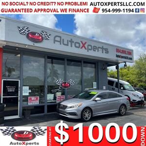 2015 Hyundai Sonata Sport 2.0T  6 MONTHS SAME AS CASH