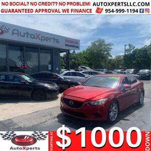 2015 Mazda Mazda6 i Touring  Up To 12 MONTHS 0%- SAME AS CASH Sedan