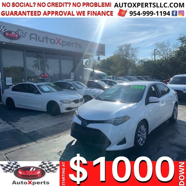 2019 Toyota Corolla LE  up to 12 month 0%- same as cash - Photo 1 - Wilton Manors, FL 33311