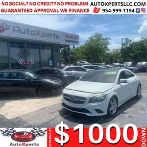 2015 Mercedes-Benz CLA CLA 250  Up to 12 MONTHS SAME AS CASH Sedan