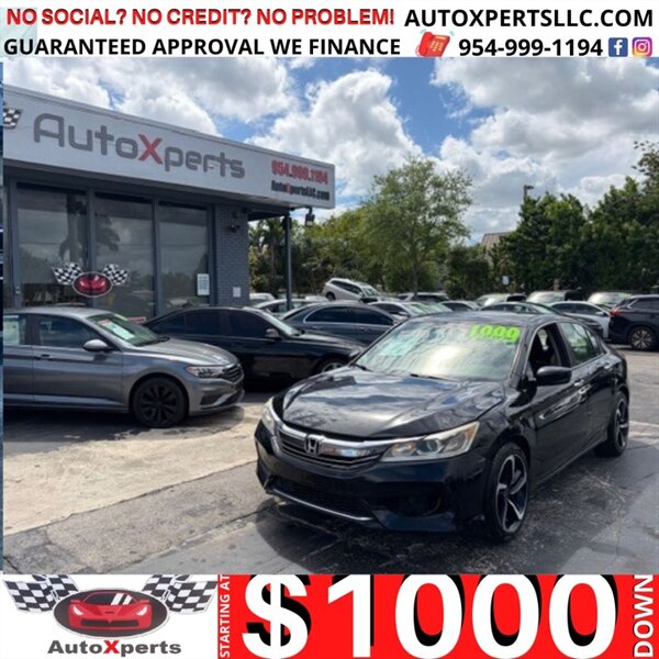 2017 Honda Accord LX  up to 12 month 0%- same as cash - Photo 1 - Wilton Manors, FL 33311