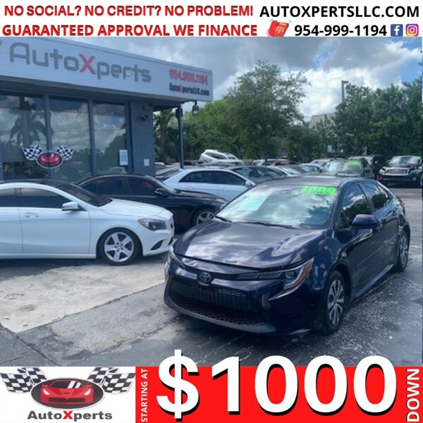 2020 Toyota Corolla Hybrid LE Up To 12 MONTHS 0% - SAME AS CASH - Photo 1 - Wilton Manors, FL 33311