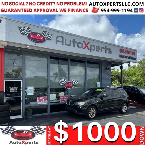 2013 BMW X3 xDrive28i  6 MONTHS SAME AS CASH