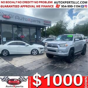 2011 Toyota 4Runner SR5  uo to 12 month same as cash 0% SUV