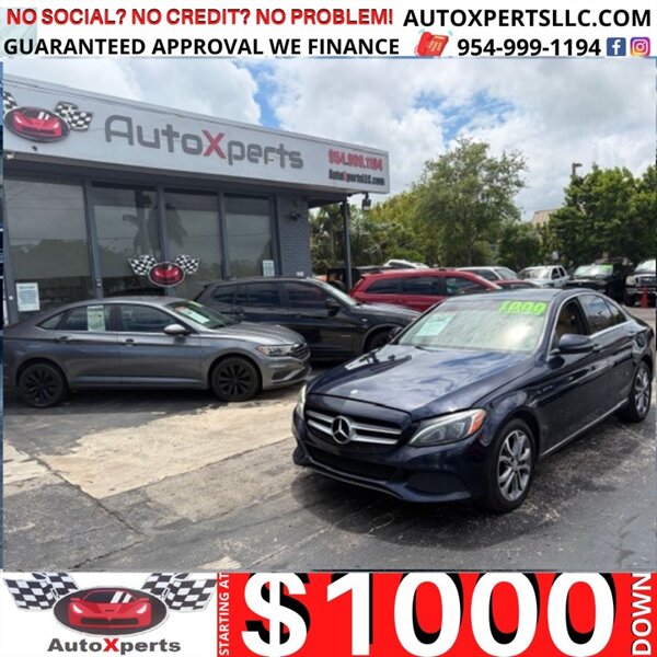 2016 Mercedes-Benz C 300 Luxury 4MATIC  up to 12 month 0%- same as cash - Photo 1 - Wilton Manors, FL 33311