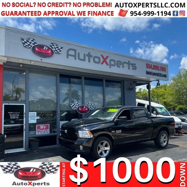 2014 RAM 1500 Express  Up to 12 MONTHS SAME AS CASH - Photo 1 - Wilton Manors, FL 33311