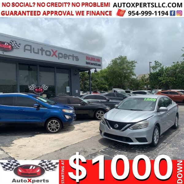 2018 Nissan Sentra SV up to 12 Month -SAME AS CASH - Photo 1 - Wilton Maners, FL 33311
