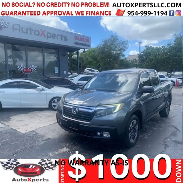 2017 Honda Ridgeline RTL-T  Up To 12 MONTHS 0% - SAME AS CASH - Photo 1 - Wilton Manors, FL 33311