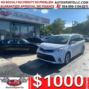 2020 Toyota Sienna LE Mobility 7-Passen  Up To 12 MONTHS 0% - SAME AS CASH Van