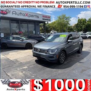 2018 Volkswagen Tiguan 2.0T SEL  up to 12 month 0%- same as cash SUV