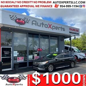 2015 Hyundai SONATA Sport  Up To 12 MONTHS SAME AS CASH Sedan