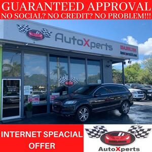 2013 Audi Q7 3.0T quattro Premium  Up To 12 MONTHS 0% - SAME AS CASH SUV