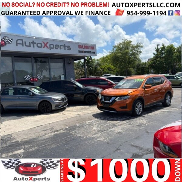 2017 Nissan Rogue S  Up To 12 MONTHS 0% - SAME AS CASH - Photo 1 - Wilton Manors, FL 33311