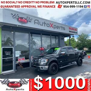 2013 Ford F-150 Lariat  Up To 12 MONTHS SAME AS CASH Truck