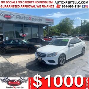 2015 Mercedes-Benz E 350  Up To 12 MONTHS SAME AS CASH Sedan