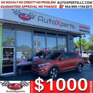 2016 Hyundai TUCSON Limited  6 MONTHS SAME AS CASH - Photo 1 - Wilton Manors, FL 33311