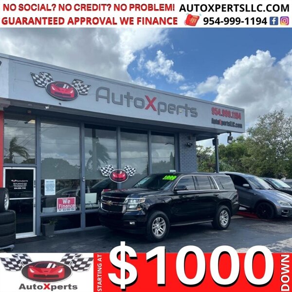 2015 Chevrolet Tahoe LT  Up to 12 MONTHS SAME AS CASH - Photo 1 - Wilton Manors, FL 33311
