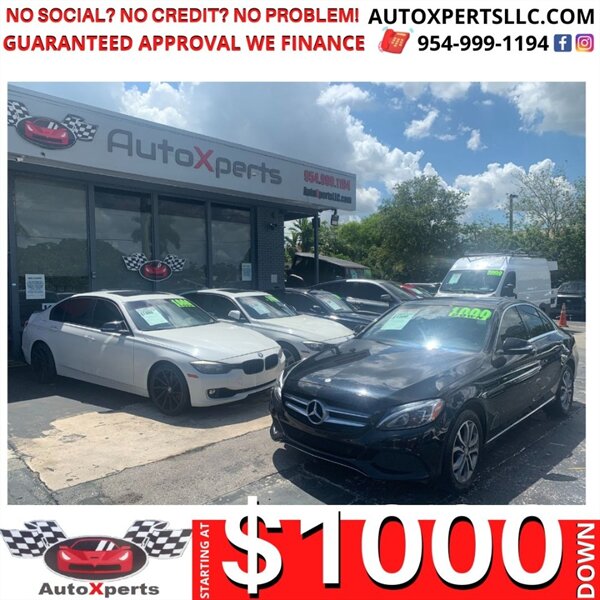 2015 Mercedes-Benz C 300 4MATIC  Up To 12 MONTHS SAME AS CASH - Photo 1 - Wilton Manors, FL 33311