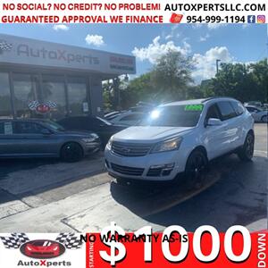 2016 Chevrolet Traverse LTZ  Up to 12 MONTHS SAME AS CASH SUV