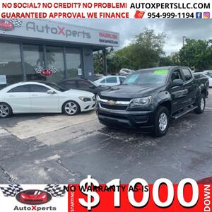 2017 Chevrolet Colorado Work Truck  up to 12 month 0%- same as cash Truck