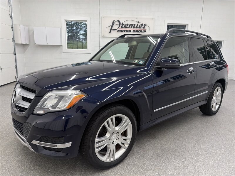 Lunar Blue Metallic 2013 Mercedes-Benz GLK SUV / Crossover All-Wheel Drive Automatic