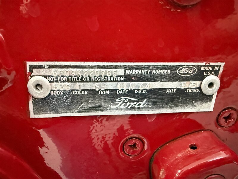 1966 Ford Mustang K-Code 38
