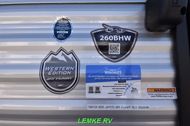 2025 Jayco Jay Flight SLX 260BHW   - Photo 27 - Rocklin, CA 95677