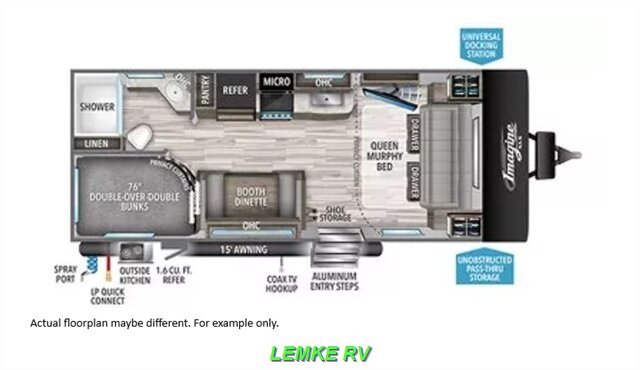 2022 Grand Design Imagine XLS 21BHE   - Photo 4 - Rocklin, CA 95677