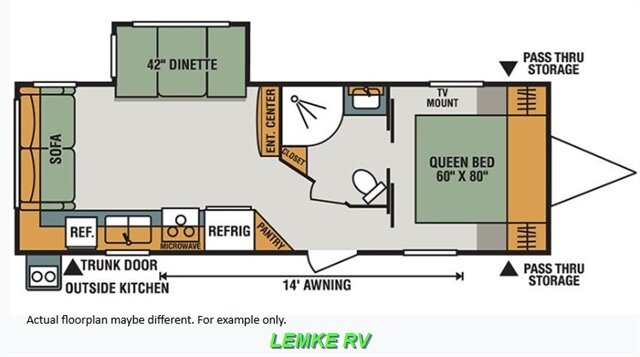 2017 K-Z RV Connect C241RLK   - Photo 4 - Rocklin, CA 95677