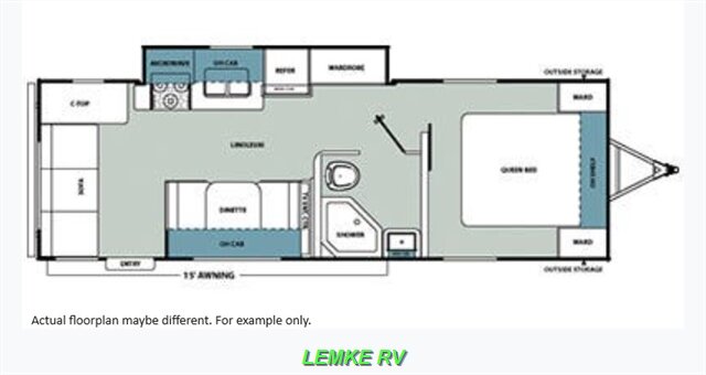 2013 Coachmen Catalina Santara 262RLS   - Photo 4 - Rocklin, CA 95677