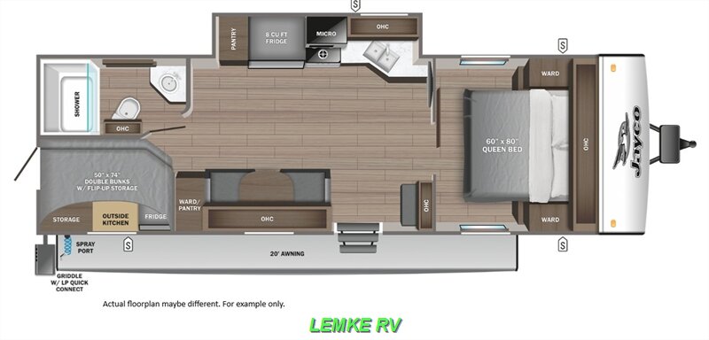 2024 Jayco Jay Feather 22BH   - Photo 4 - Rocklin, CA 95677