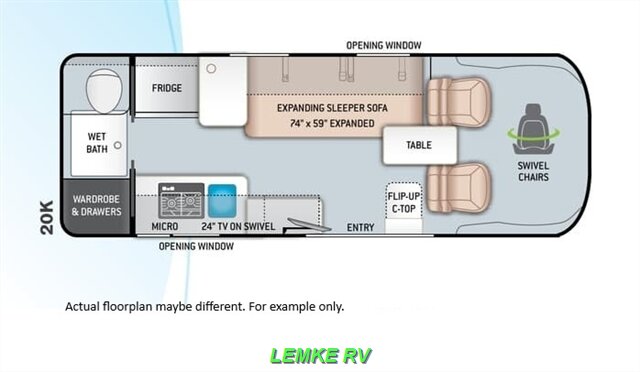 2022 Thor Tellaro 20K   - Photo 4 - Rocklin, CA 95677