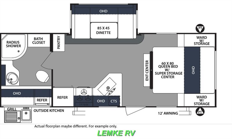 2017 Forest River Surveyor 243RBS   - Photo 4 - Rocklin, CA 95677