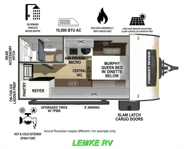 2023 Forest River R-Pod 153   - Photo 4 - Rocklin, CA 95677