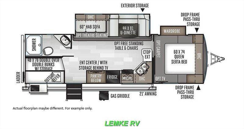 2020 Forest River Flagstaff Super Lite 27BHWS   - Photo 4 - Rocklin, CA 95677
