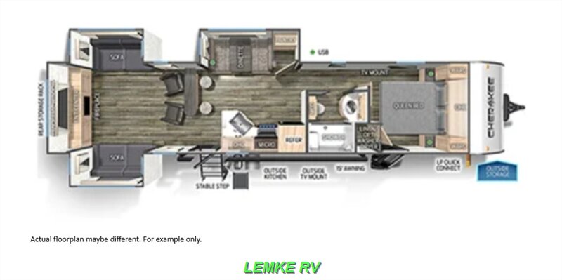 2023 Forest River Cherokee 306MM   - Photo 4 - Rocklin, CA 95677