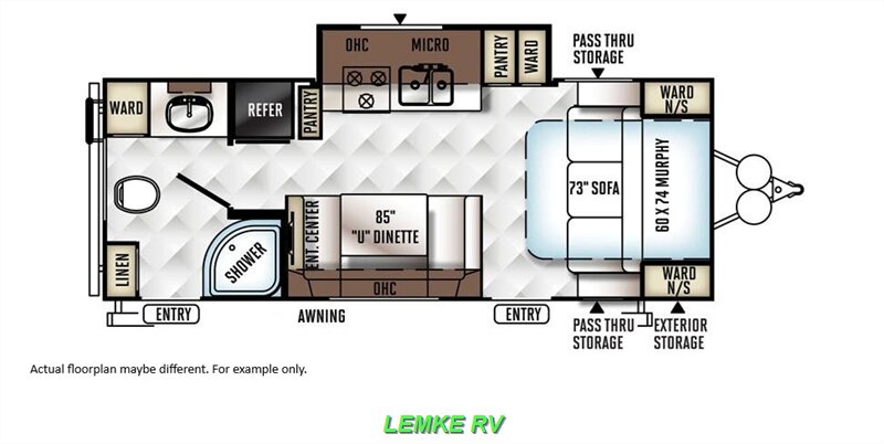 2017 Forest River Rockwood Mini Lite 2503S   - Photo 4 - Rocklin, CA 95677