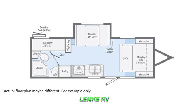 2021 Winnebago Micro Minnie 2306BHS   - Photo 4 - Rocklin, CA 95677