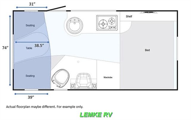 2021 NuCamp T@B 400   - Photo 4 - Rocklin, CA 95677