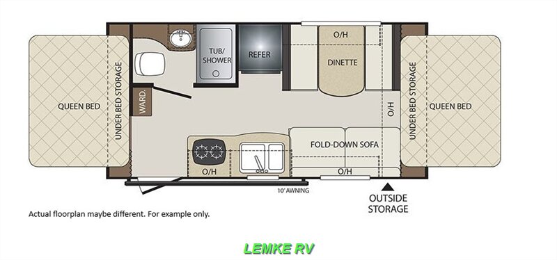 2019 Keystone Bullet Crossfire 1650EX   - Photo 4 - Rocklin, CA 95677