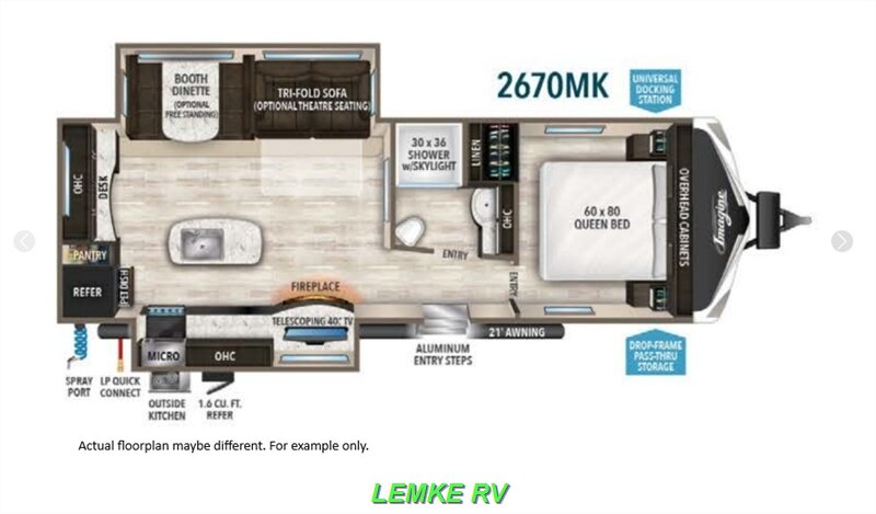 2018 Grand Design Imagine 2670MK   - Photo 4 - Rocklin, CA 95677