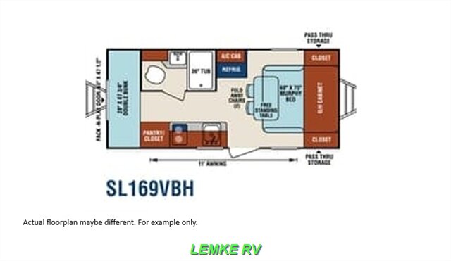 2017 Venture RV Sonic Lite SL169VBH   - Photo 4 - Rocklin, CA 95677