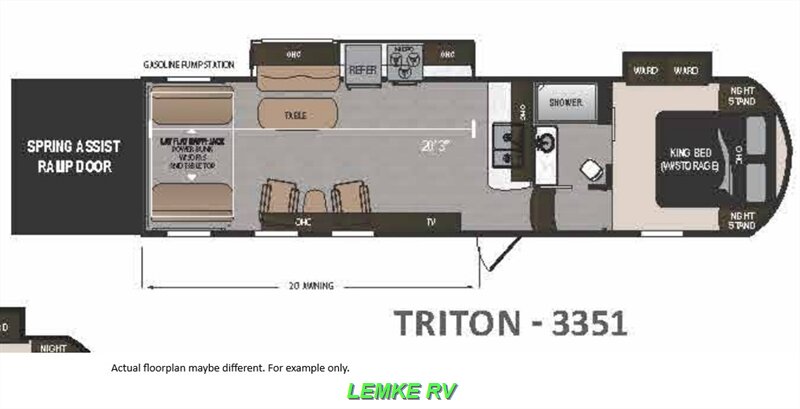 2021 Dutchmen Voltage Triton 3351   - Photo 4 - Rocklin, CA 95677