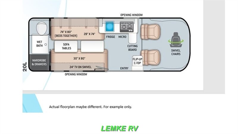 2022 Thor Tellaro 20L   - Photo 4 - Rocklin, CA 95677